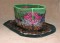BFC0345  Lace Bowl & Doily  Garden Oasis