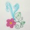 BFC0346 Feathers & Flowers