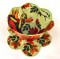 BFC0362  Lace Bowl & Doily Cornucopia