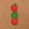 BFC0364 Veggie Bookmarks