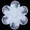 BFC0371 Lace Bowl & Doily Cardinals