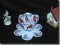BFC0371 Lace Bowl & Doily Cardinals