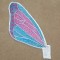 BFC0377 Lace Sculpture 3D Butterflies