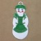 BFC0379 Freestanding Lace Snowman Ornaments