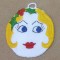BFC0379 Freestanding Lace Snowman Ornaments