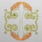 BFC0403 Art Nouveau Quilt Squares I