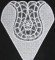 BFC0422 Lace Bowl & Doily Flower Vases