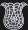 BFC0422 Lace Bowl & Doily Flower Vases