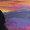 BFC0457 Stained Glass-Sunset
