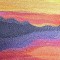 BFC0457 Stained Glass-Sunset