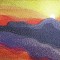 BFC0457 Stained Glass-Sunset