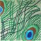 BFC0461 Stained Glass- The Peacock
