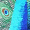 BFC0461 Stained Glass- The Peacock