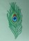 BFC0462 Peacock Feathers