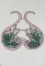 BFC0502 Art Nouveau  Peacock Designs