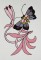 BFC0502 Art Nouveau  Peacock Designs
