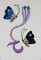 BFC0502 Art Nouveau  Peacock Designs