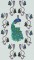 BFC0502 Art Nouveau  Peacock Designs