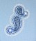 BFC0506 Paisley Appliqué
