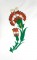 BFC0577 Iznik Pottery Florals