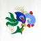 BFC0577 Iznik Pottery Florals 13