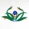 BFC0577 Iznik Pottery Florals