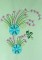 BFC0589 Crystal Flowers