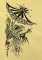 BFC0591 Crystal Flowers - Blackwork