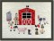 BFC0597 Folk Art Barnyard