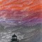 BFC0606 Window - A Lighthouse at Dusk