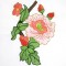 BFC0617 Shoulder Drapes - Floral Pheasant