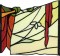 BFC0629 Stained Glass-Parrot