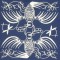 BFC0637 Chinese Indigo - Quilt Blocks I