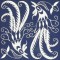 BFC0637 Chinese Indigo - Quilt Blocks I