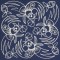 BFC0637 Chinese Indigo - Quilt Blocks I