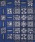 BFC0639 Chinese Indigo Centerpiece, Borders and Corners