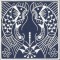 BFC0640 Quilt In the Hoop Chinese Indigo Quilt Blocks I