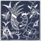 BFC0640 Quilt In the Hoop Chinese Indigo Quilt Blocks I