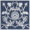 BFC0641 Quilt In the Hoop Chinese Indigo Quilt Blocks II
