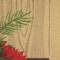 BFC0647 Window-Holly and White Roses