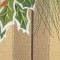 BFC0647 Window-Holly and White Roses