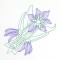 BFC0650 Alpine Wildflower Quilt Blocks I