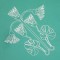 BFC0651 Alpine Wildflower Quilt Blocks II