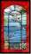 BFC0664 Stained Glass Dolphins