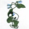 BFC0681 FSL 3D Morning Glory Bowl & Doily