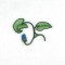 BFC0681 FSL 3D Morning Glory Bowl & Doily