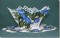 BFC0681 FSL 3D Morning Glory Bowl & Doily