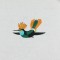 BFC0684 Hummingbird Fantasy Garden