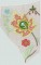 BFC0711 QIH Floral Brocade Handbag