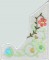 BFC0711 QIH Floral Brocade Handbag